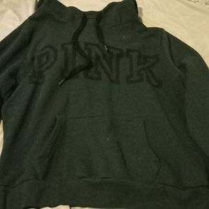 Green hoodie